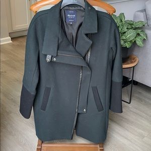 Madewell black/green winter coat